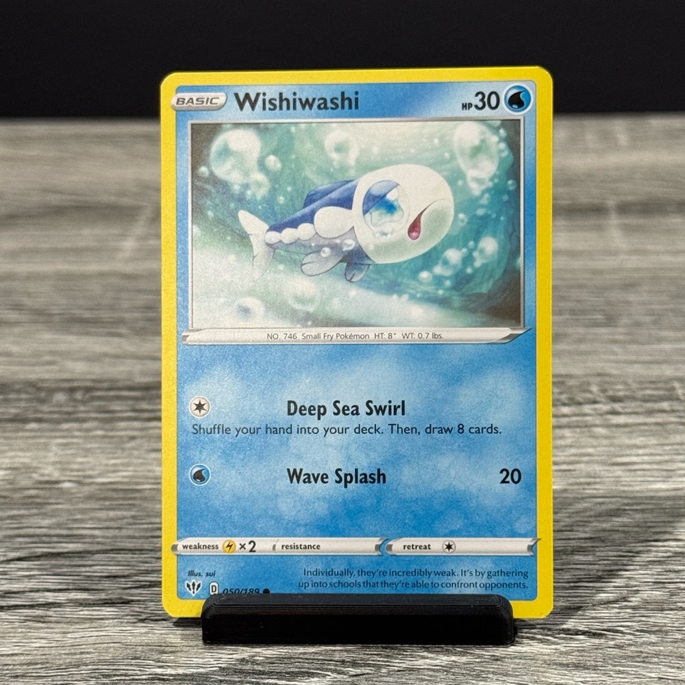 Pokémon | Darkness Ablaze #050/189: Wishiwashi (2020) - Collectible Trading Card